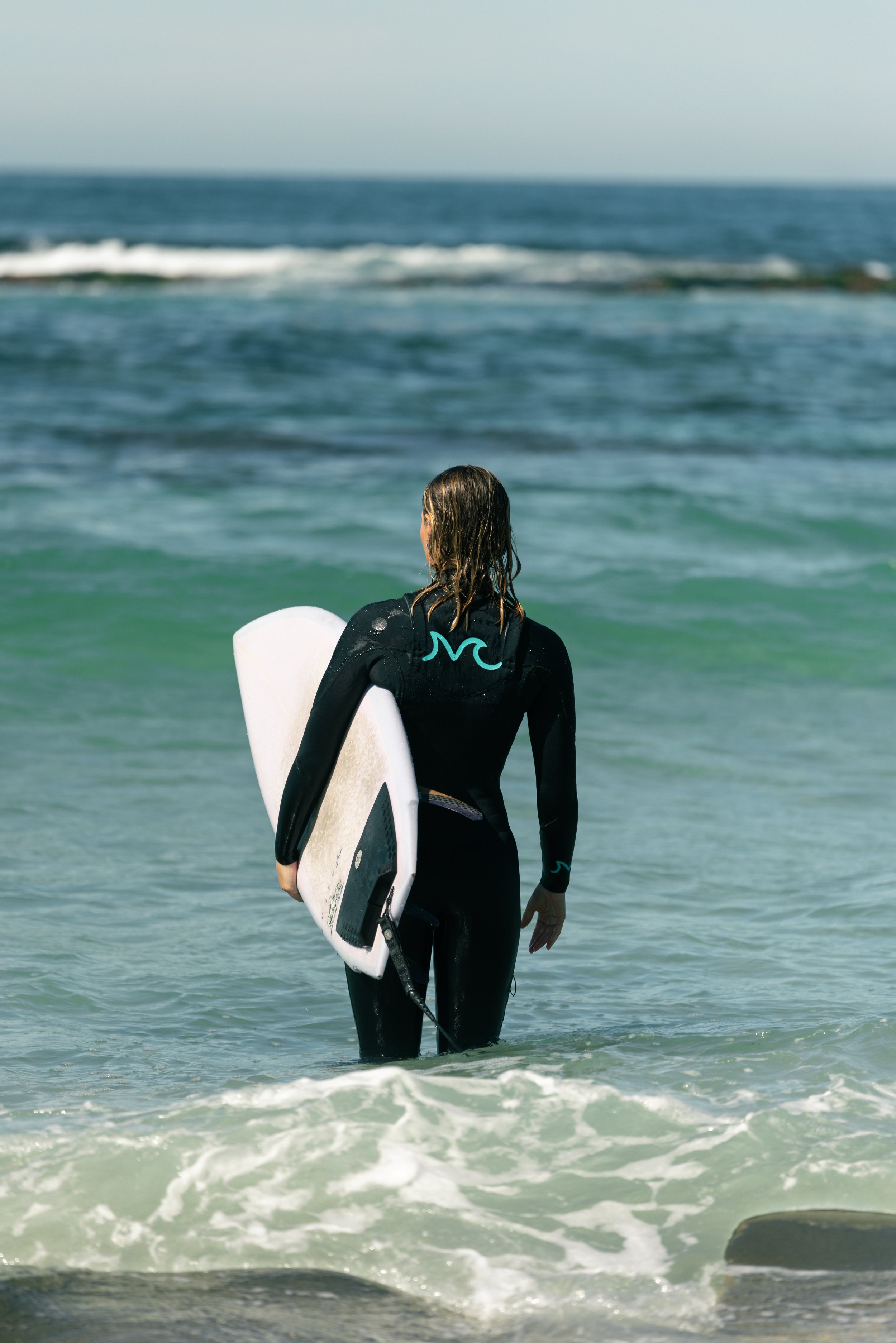2/2mm Women's Wetsuit Chest Zip — Mamala Surf Women's Wetsuits